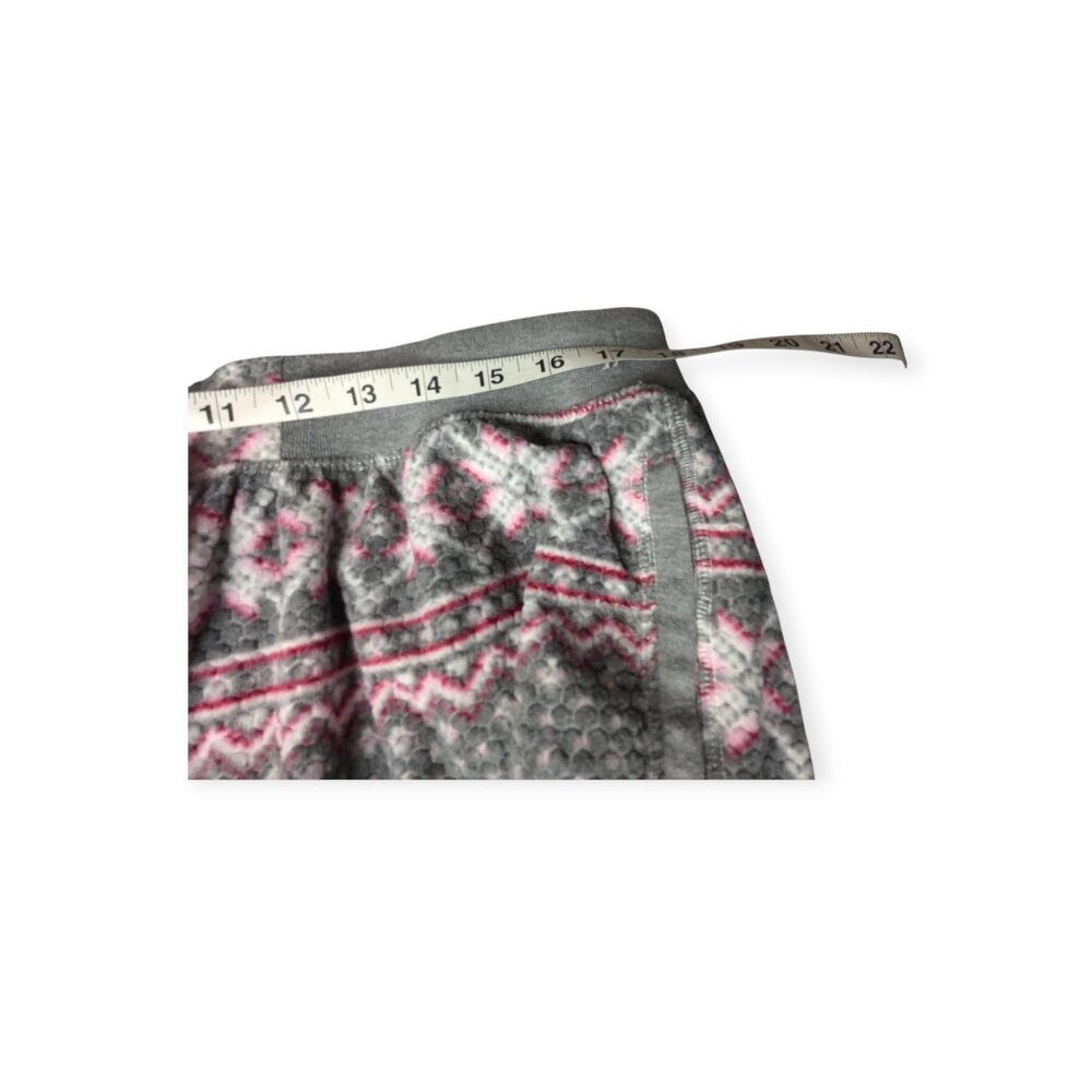 Nautica Winter Themed Red White Gray Women Fleece Pajamas 2 Piece Set Size XXL - Picture 12 of 16
